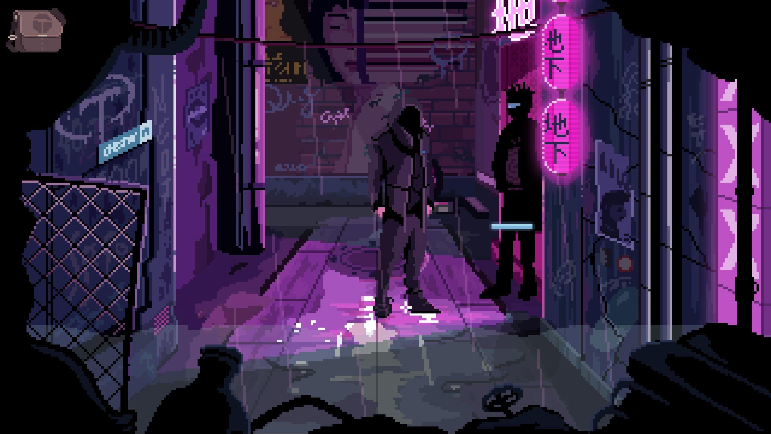 Пиксельная игра детектив. Пиксель арт Cyberpunk 2077. Обои Cyberpunk Pixel Art. Анимация в стиле киберпанк. Пиксельные фоны для игр.